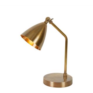 Hastings Desk Lamp Antique Brass