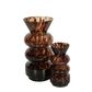 Jasper Glass Vase Small Tortoiseshell