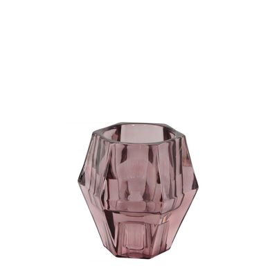 Manon Glass Candle Stand Amethyst