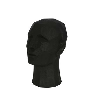 Chaka Polyresin Head Black