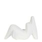 Henry Polyresin Reclining Statue White