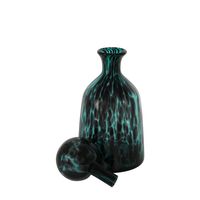 Jasper Glass Bottle Short Verdigris