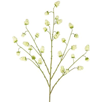 Hop Flower Spray 112cm White