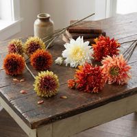 Mum Spray 90cm Orange