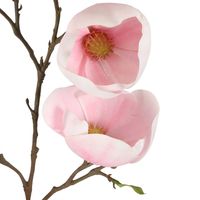 Magnolia Bud Spray 90cm Pink