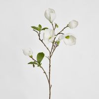 Magnolia Bud Spray 90cm White