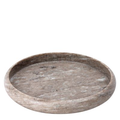 Santiago Marble Tray Large Brown