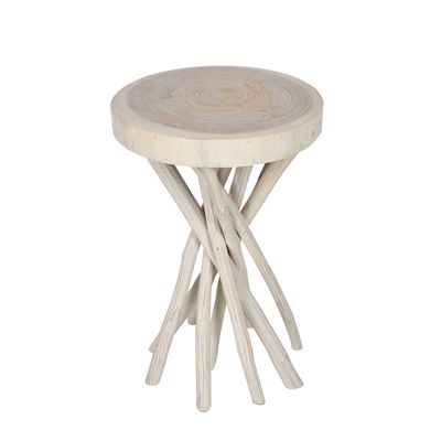 Tiki Table White Wash -Outdoor