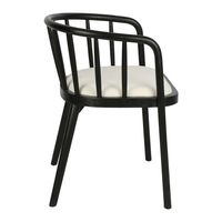 Hardwick Dining Armchair Black