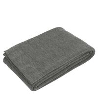 Lancaster Wool Throw Grey 130x230cm