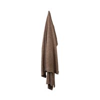 Lancaster Wool Throw Brown 130x230cm