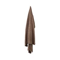 Lancaster Wool Throw Brown 130x230cm