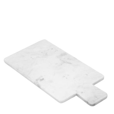 Graze Marble Board Rect White Handle