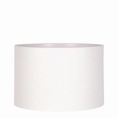 Java Cylinder Lamp Shade White XL