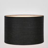 Java Cylinder Lamp Shade Black XXL