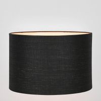 Java Cylinder Lamp Shade Black XXL