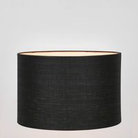 Java Cylinder Lamp Shade Black XL