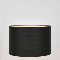 Java Cylinder Lamp Shade Black L