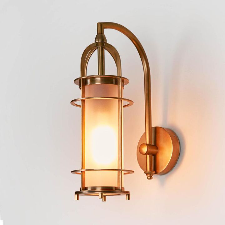 Bel Air Outdoor Wall Light Brass