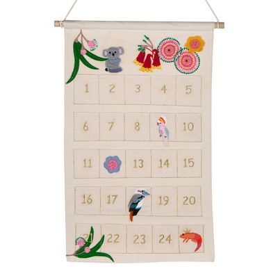 Native Australiana Applique Advent Calendar