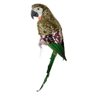 Vendor King Parrot Large Olive Green, Pink & Green