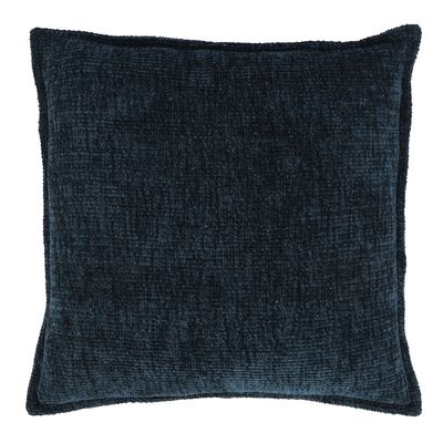 Perri Chenille Cushion  Navy 50x50