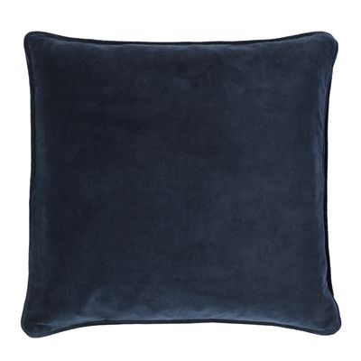 Chelsea Velvet Cushion  Navy 50x50