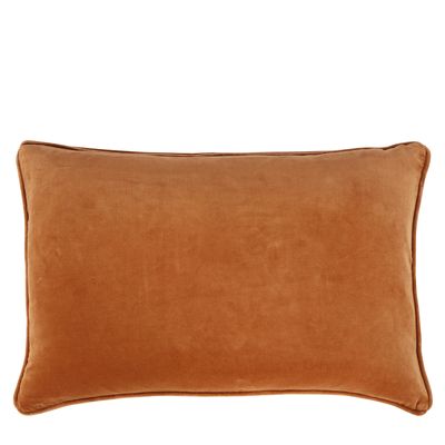 Chelsea Velvet Cushion  Brown 60x40