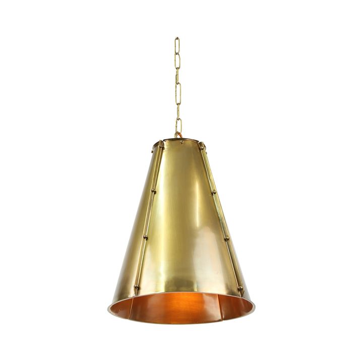 Capri Ceiling Pendant Brass