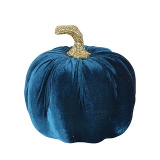 Velvet Pumpkin Small Blue