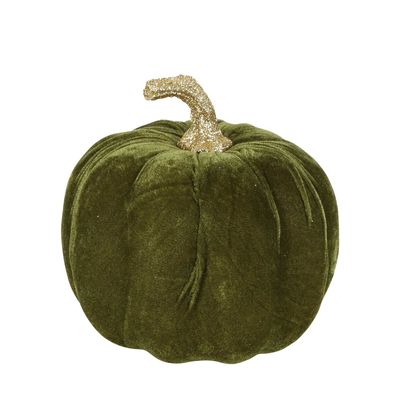 Velvet Pumpkin Small Green