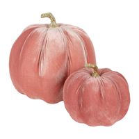 Velvet Pumpkin Small Pink