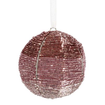 Bisoir Ombre Beaded Bauble Pink