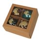 Globe Boxed Set of 4 Baubles