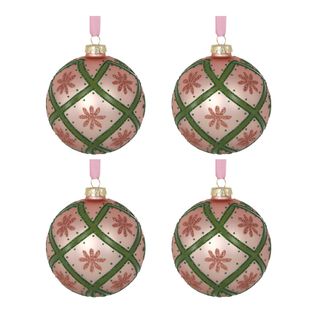 Trelli Boxed Set of 4 Baubles