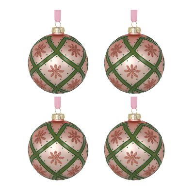 Trelli Boxed Set of 4 Baubles