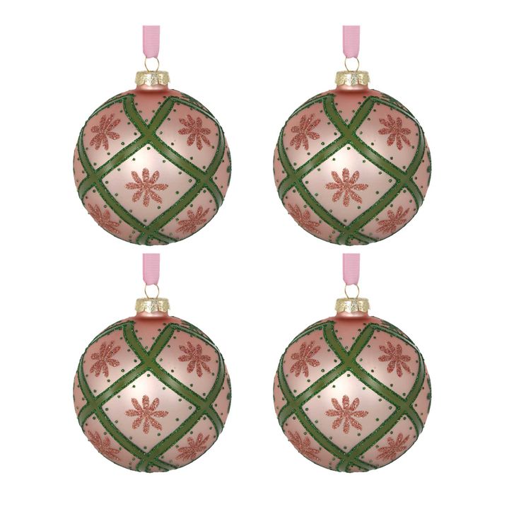 Trelli Boxed Set of 4 Baubles