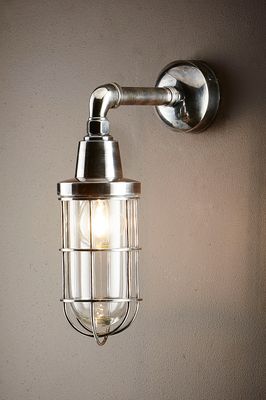 Starboard Outdoor Wall Light Antique Silver