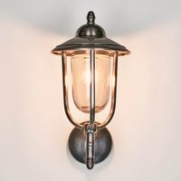 Pier Outdoor Wall Light Antique Silver