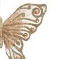 Celeste Clip on Butterfly Champagne Gold