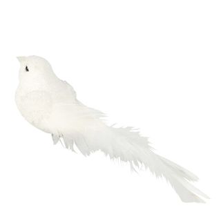 Pixi Clip on Bird White
