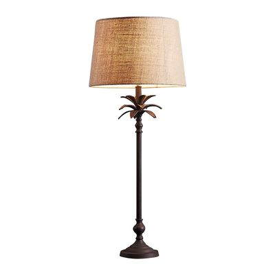 Casablanca Table Lamp Base Bronze