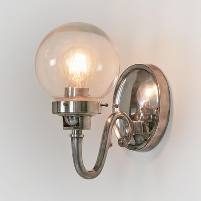 Tuscany Wall Light Antique Silver