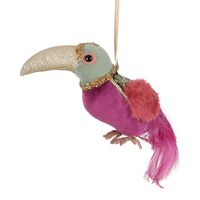 Salsa Hanging Toucan  Fuschia