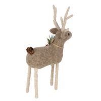 Arnie Felt Reindeer Large Grey