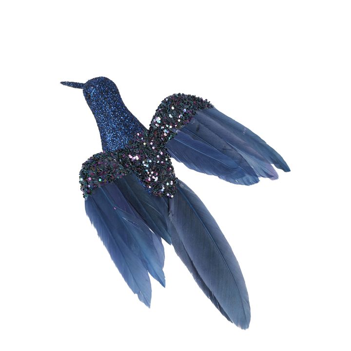 Hess Clip on Hummingbird Blue