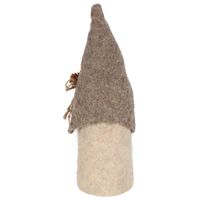 Gabbo Felt Gnome Grey Large