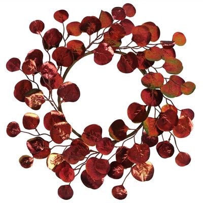 Voltan Metallic Eucalyptus Wreath Bronze