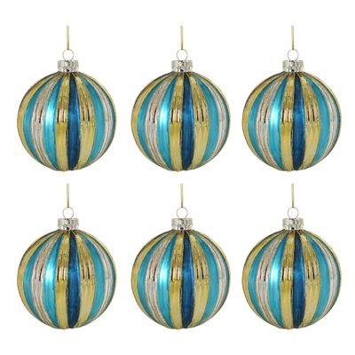 Calli Boxed Set of 6 Baubles