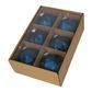 Midnight Boxed Set of 6 Baubles